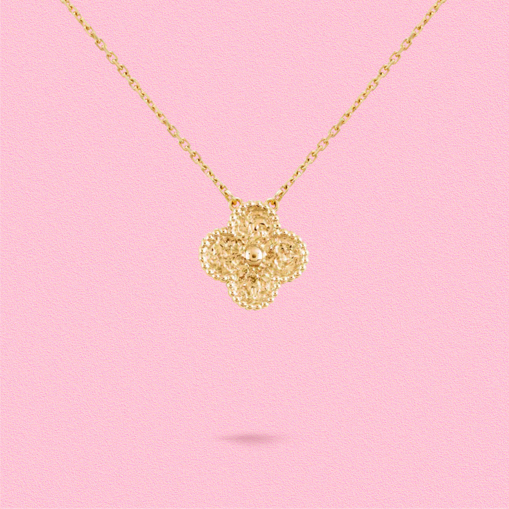 Yumato S925 sterling silver lucky necklace