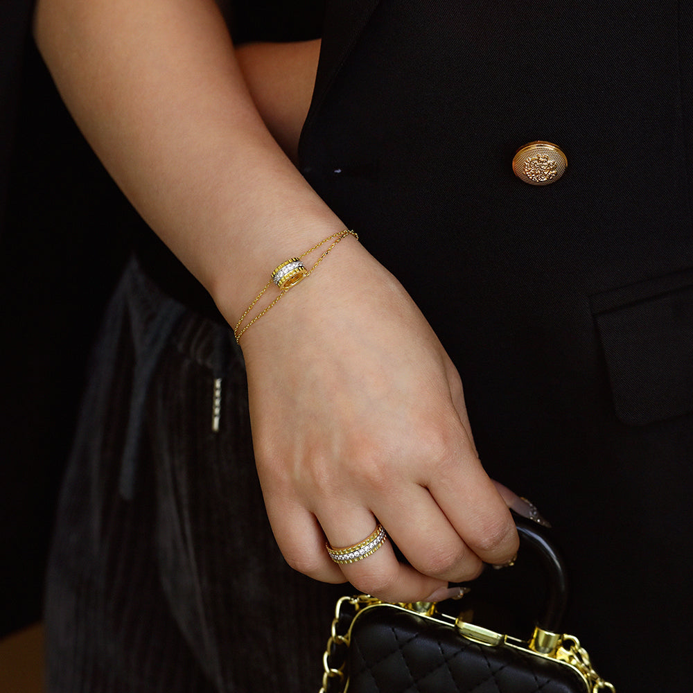 Charm Silver: S925 silver set, showing the luxury.