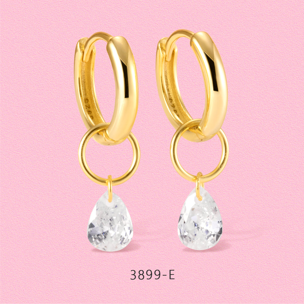 S925 Sterling Silver Multi-droplet Style Set Series