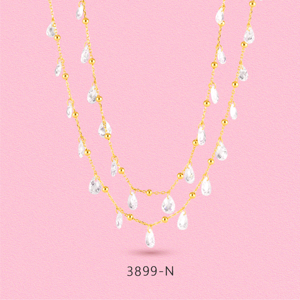 S925 Sterling Silver Multi-droplet Style Set Series