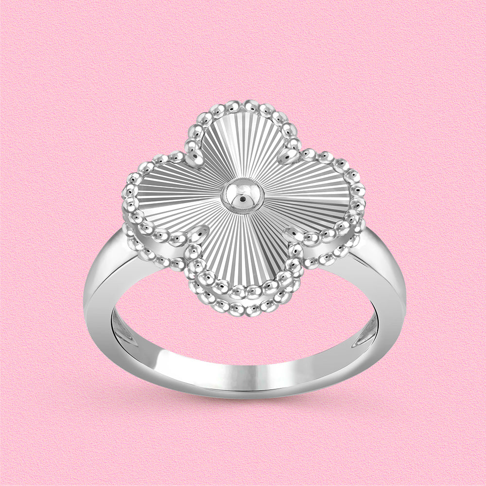 Yumato S925 sterling silver laser lucky rings