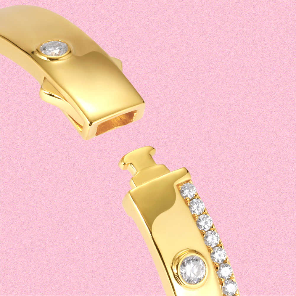 Yumato S925 Sterling silver,Moissanite diamond bracelet
