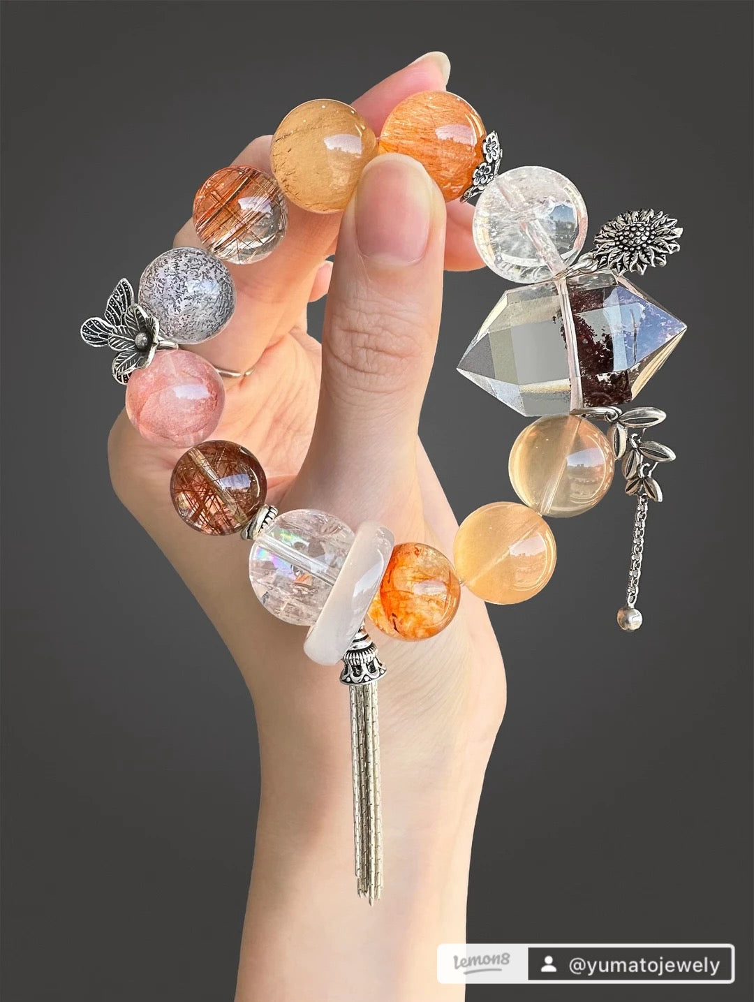 Natural crystal S925, blind box randomly priced at $99. Choose or customize at $999.