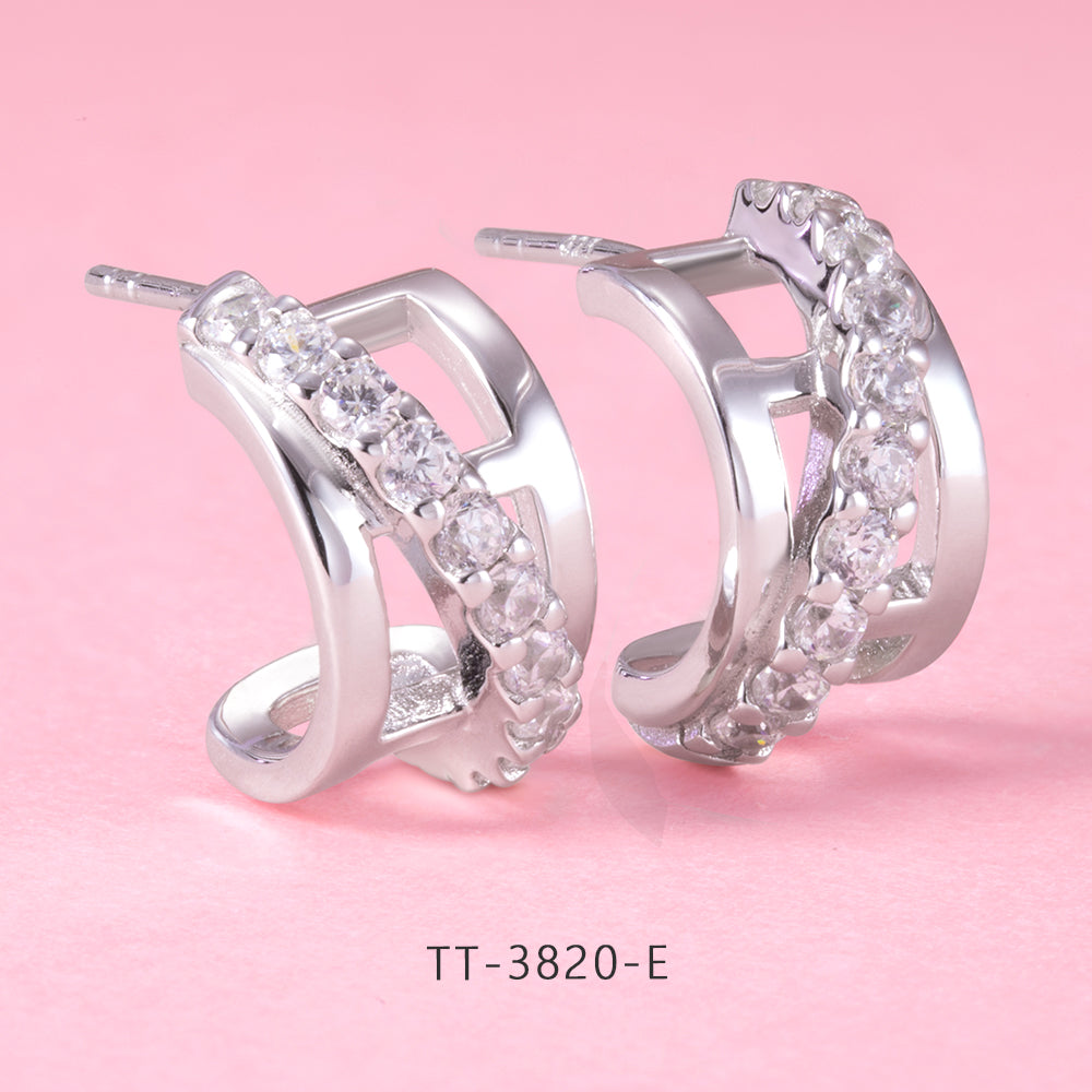 S925 Sterling Silver Personalised Ring Style Set