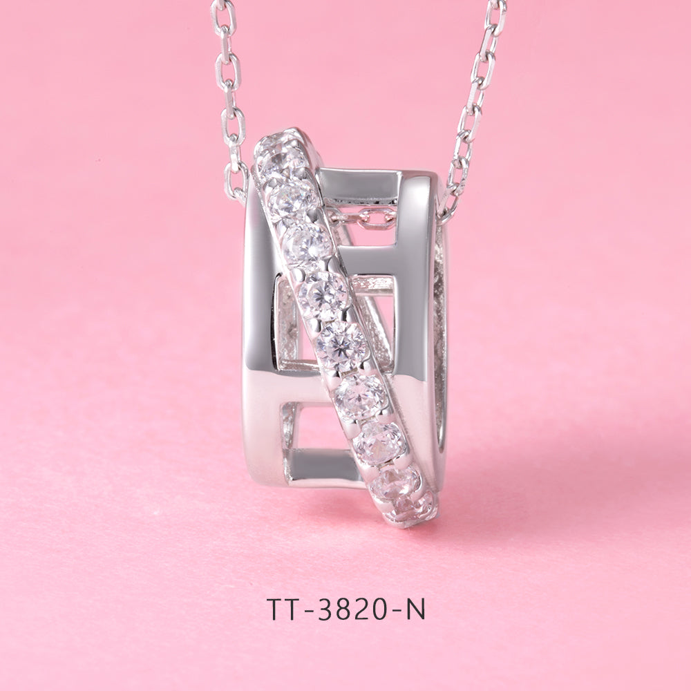 S925 Sterling Silver Personalised Ring Style Set