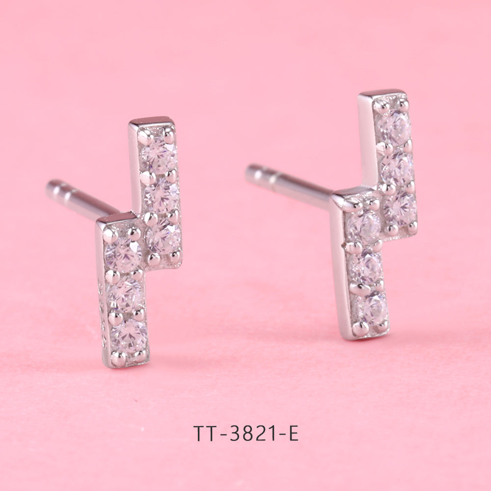 S925 Sterling Silver Lightning Style Set Series