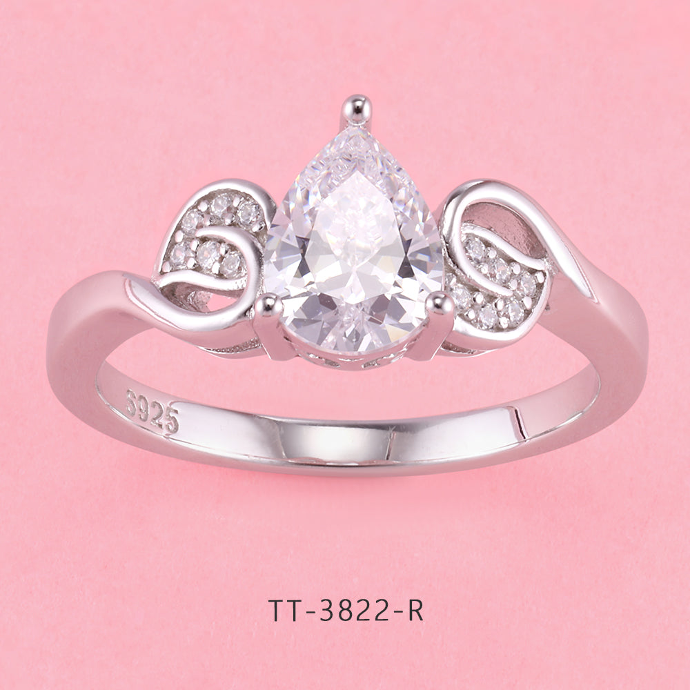 S925 Sterling Silver Leaf and Teardrop Style Set Series