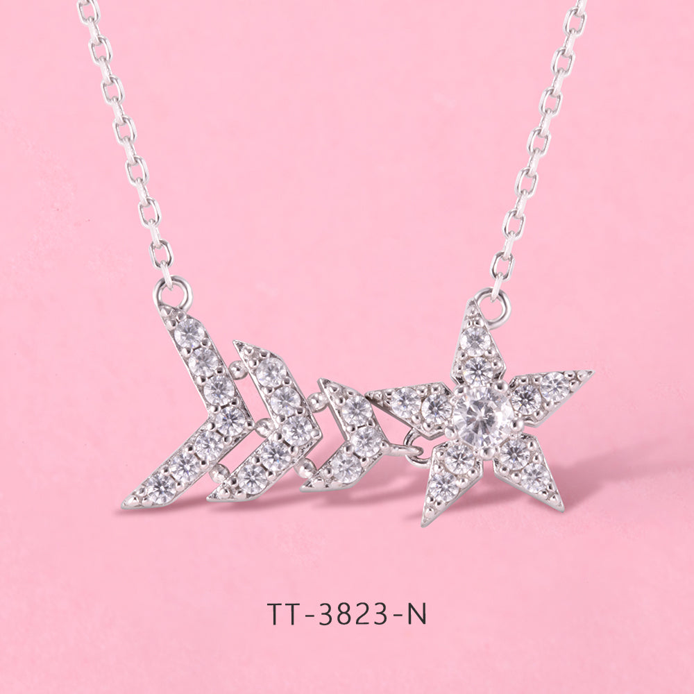 S925 Sterling Silver Star Style Set Series