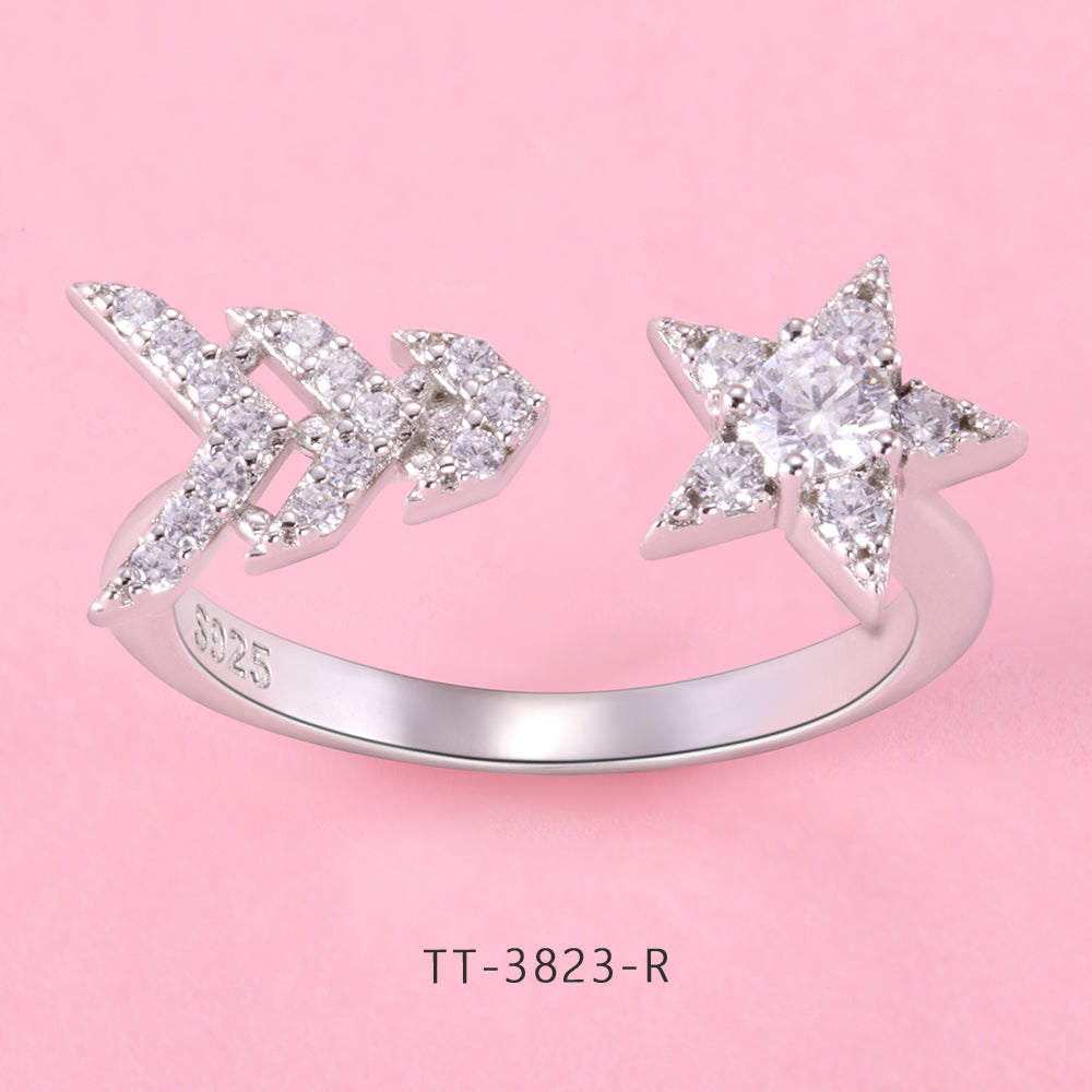 S925 Sterling Silver Star Style Set Series