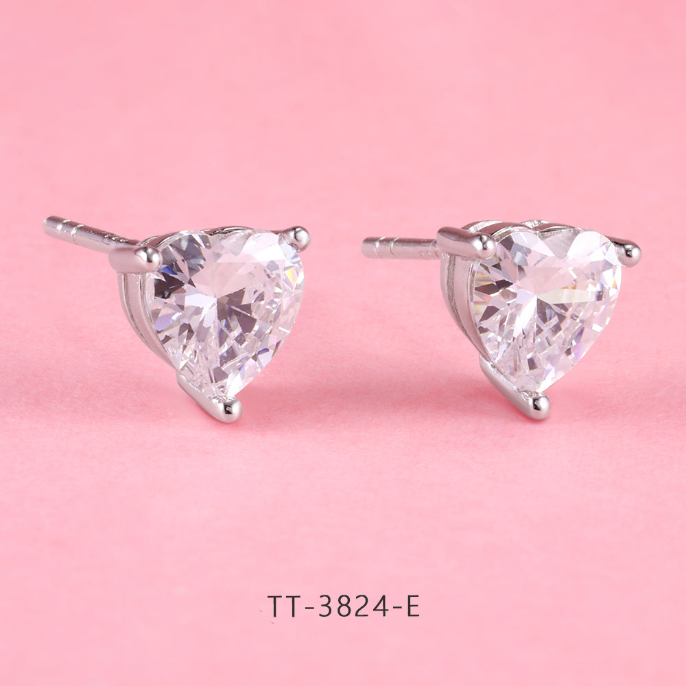 S925 Sterling Silver Multiple Heart Style Set Series