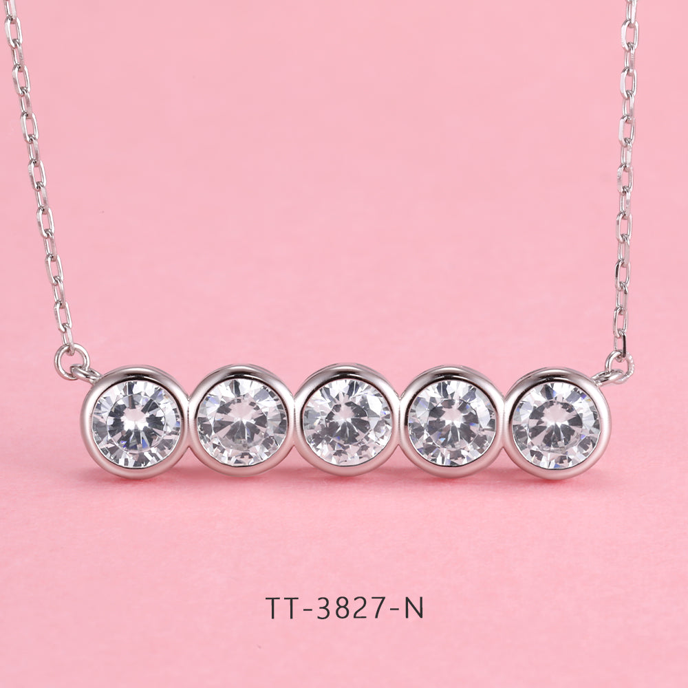 S925 Sterling Silver Multiple Circle Style Set Series