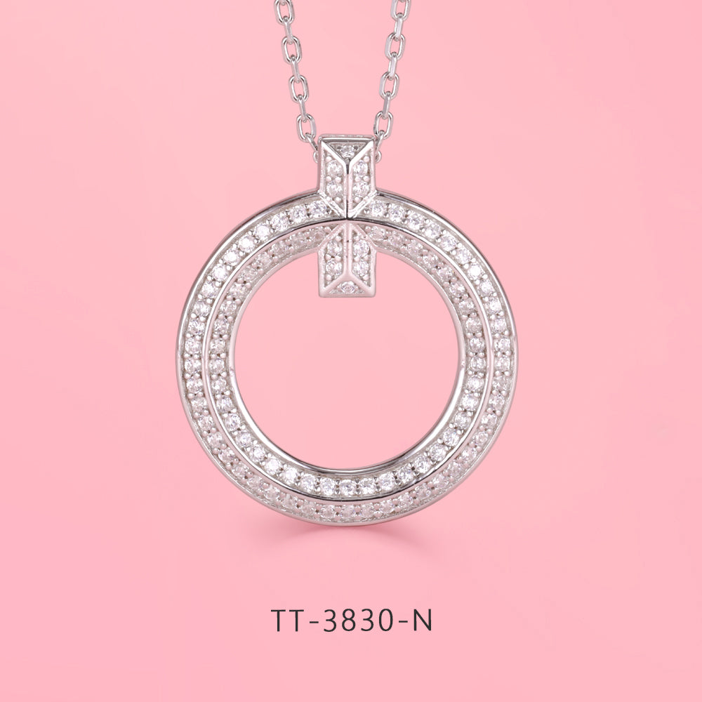 S925 Sterling Silver T-shaped Ring Style Set Series