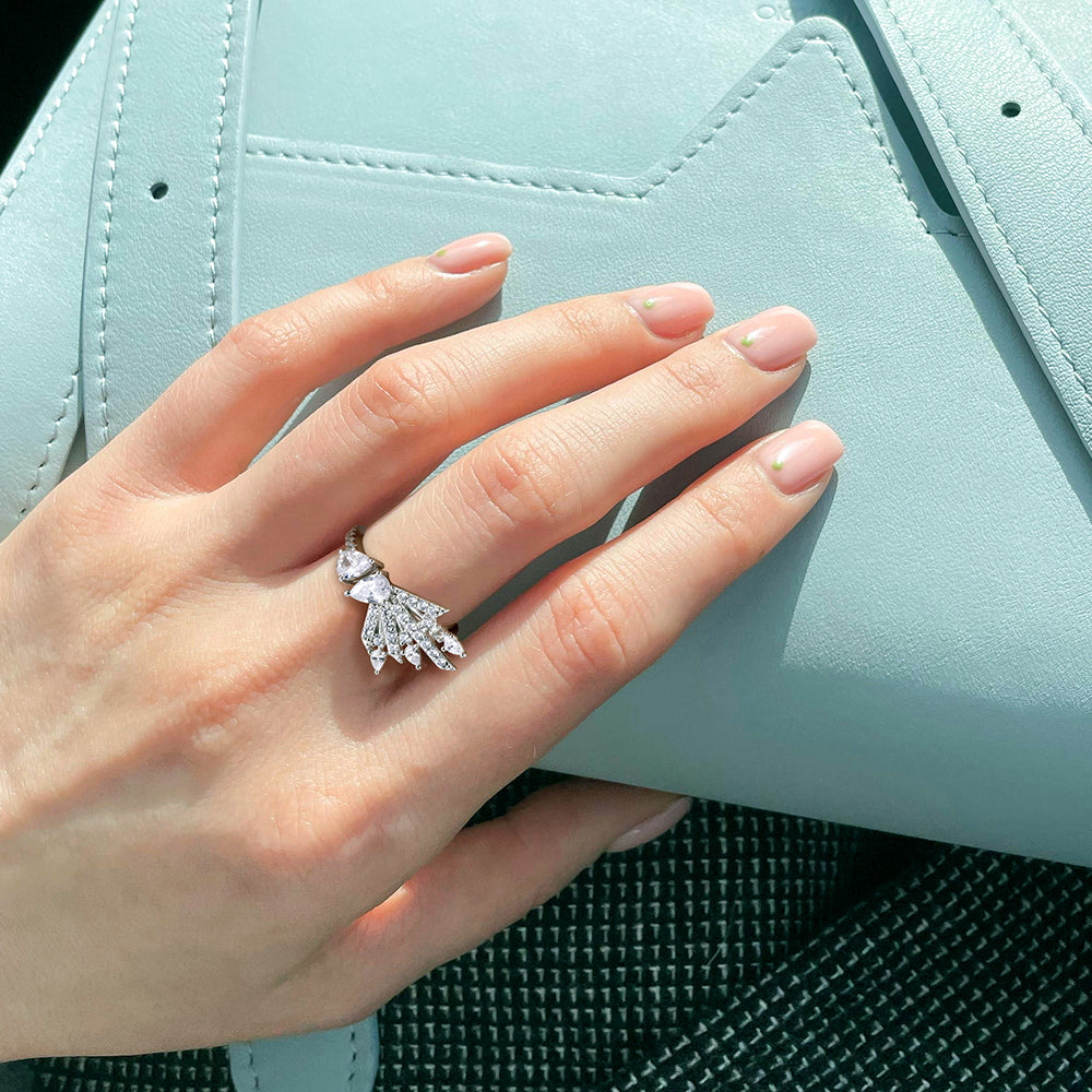 S925 Sterling Silver Dazzling Fireworks Style Set Series