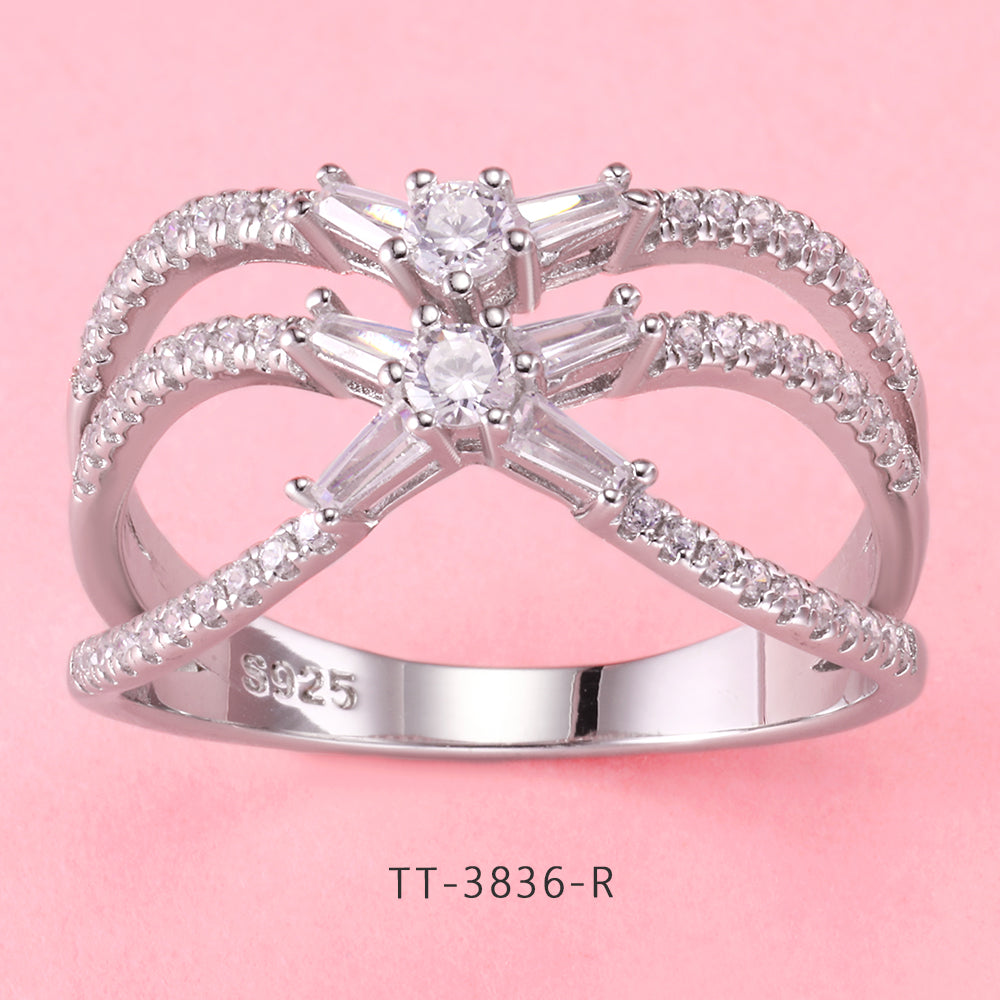 S925 Sterling Silver Snowflake Series Set TT3836