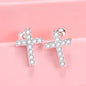 S925 Sterling Silver Stud Earrings Fashion Easy to Match Clothes Gifts for yourself, girl, lover,friend B75-B76