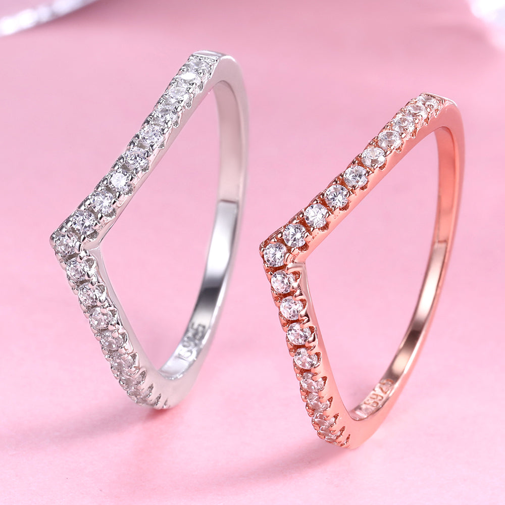 Yumato S925 Sterling Silver Closed (Size 5~10) Fashion Ring Gifts for yourself, girl, lover,friends R13