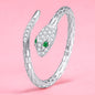 Yumato S925 Sterling Silver Original Fashion Open Adjustable Ring for yourself mom, friends and girlfriends R08