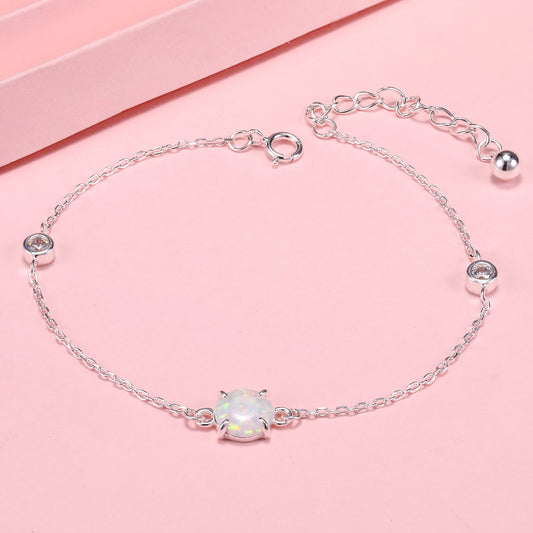 Yumato S925 Sterling Silver Bracelet gift for yourselft, friends, lover BR04