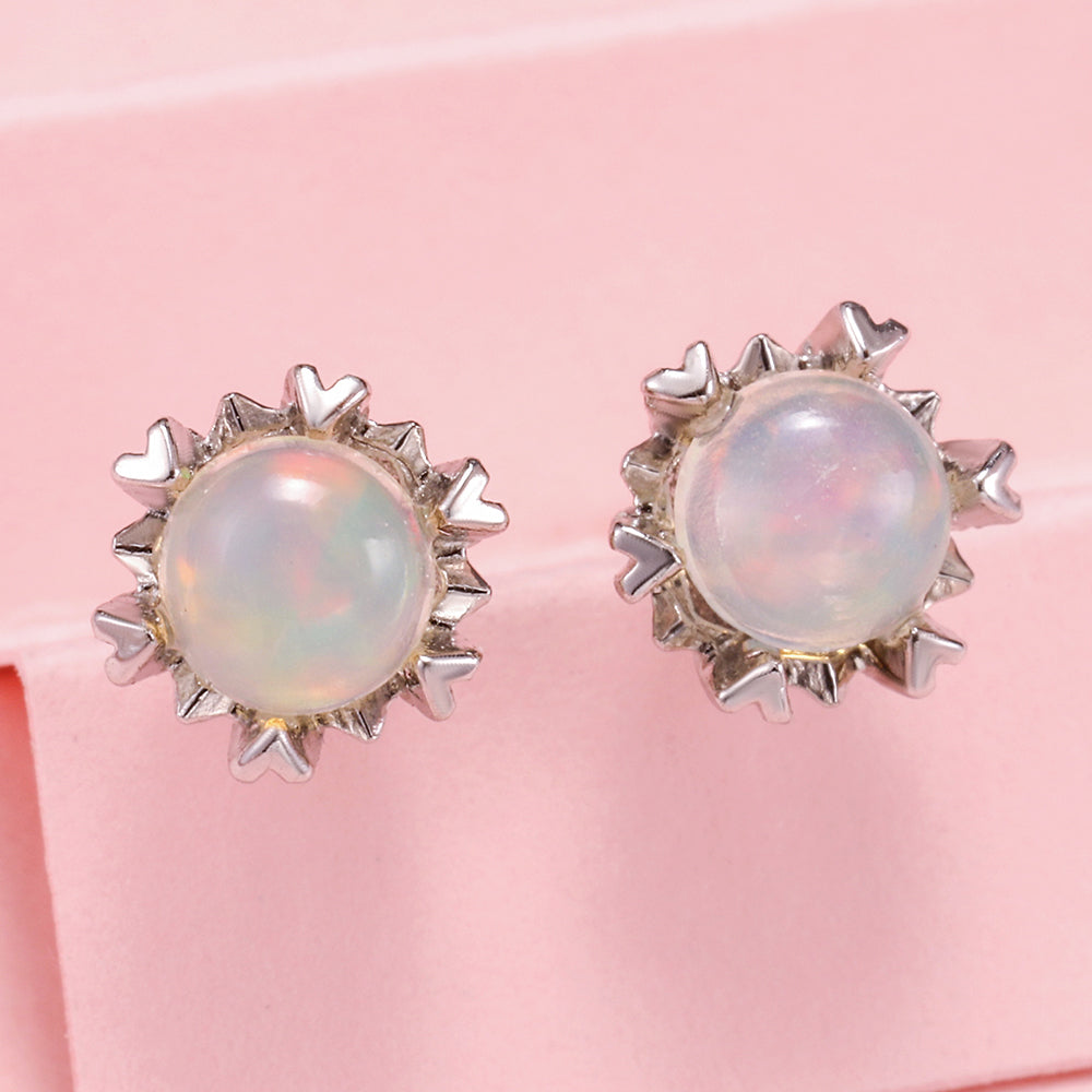 S925 Sterling Silver Natural Gemstones Earrings Suitable for women's Casual, Daily, Elegent wear, Gifts for yourself, girl, lover,friend C265-C267