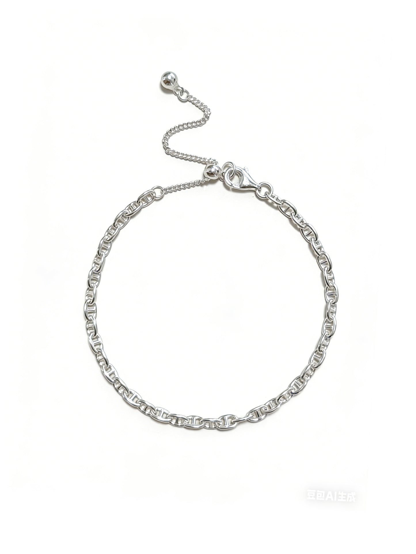 yumato Horse Nose Bracelet S925 Sterling Silver Exquisite High-End Light Luxury Fashion Versatile Stackable