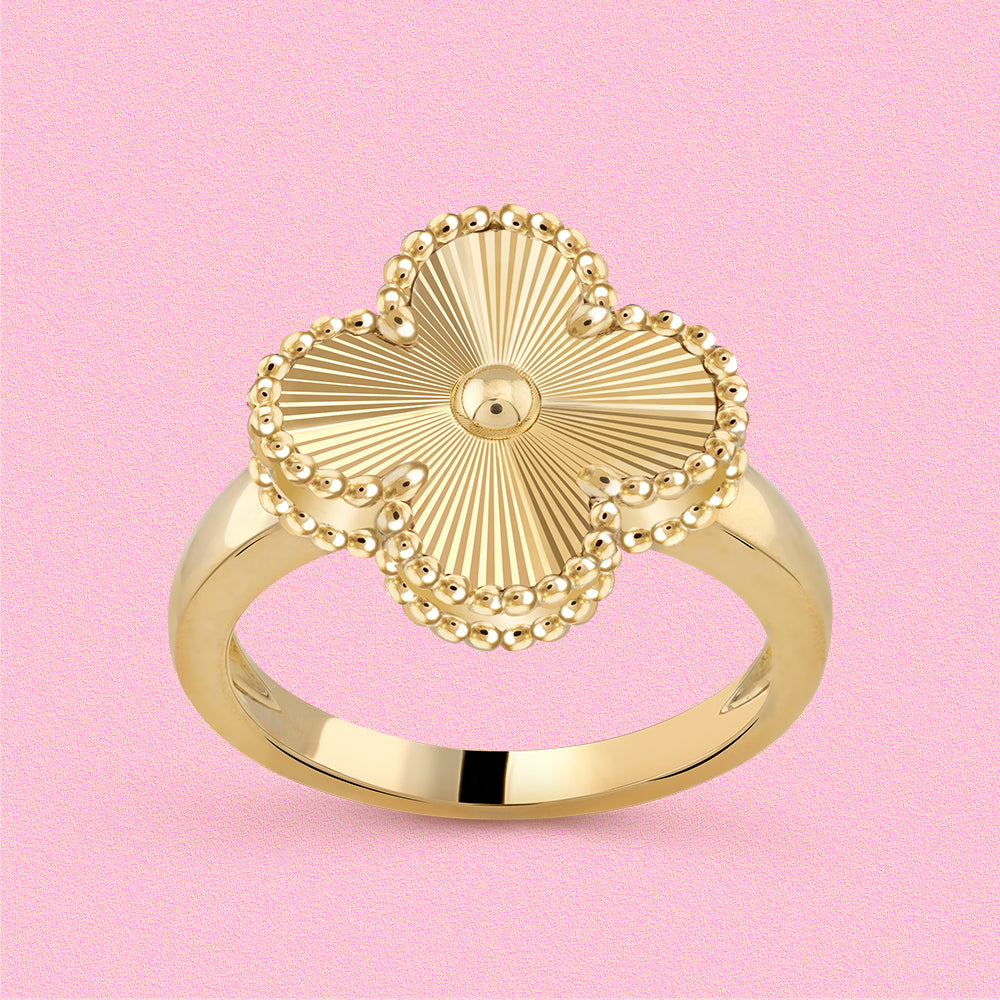 Yumato S925 sterling silver laser lucky rings