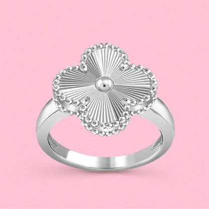 Yumato S925 sterling silver laser lucky rings