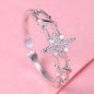 S925 Sterling Silver Open End Ring A09