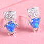 S925 Sterling Silver Earrings Gifts for yourself, girl, lover,friend A105-106