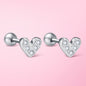 Vintage Stud Earrings Fashion in 925 Sterling Silver Jewelry Matching accessories A130-A138