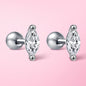 Vintage Stud Earrings Fashion in 925 Sterling Silver Jewelry Matching accessories A130-A138