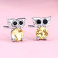 S925 Sterling Silver Natural Stones Cute Niche Stud Earrings Elegant, Fashion accessories C277-C281