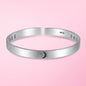 Jewelry Elegant Moom and Sun Bangles, Engraved Name, Words having special meaning, Popular design, Customized Jewelry Gifts for yourself your lover BR-3168