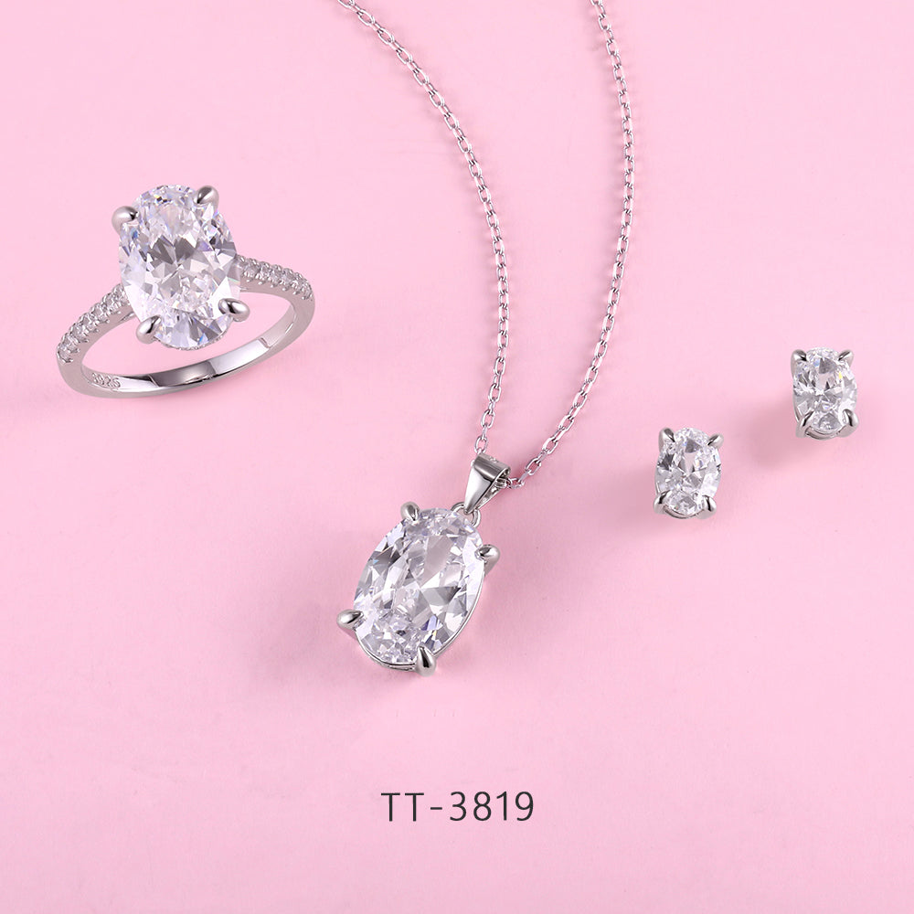 S925 silver set: The quality choice, shines for every moment.