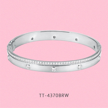 Yumato S925 Sterling silver,Moissanite diamond bracelet