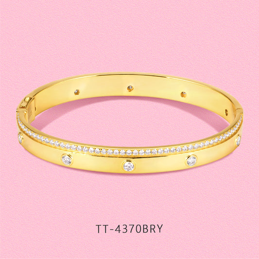 Yumato S925 Sterling silver,Moissanite diamond bracelet